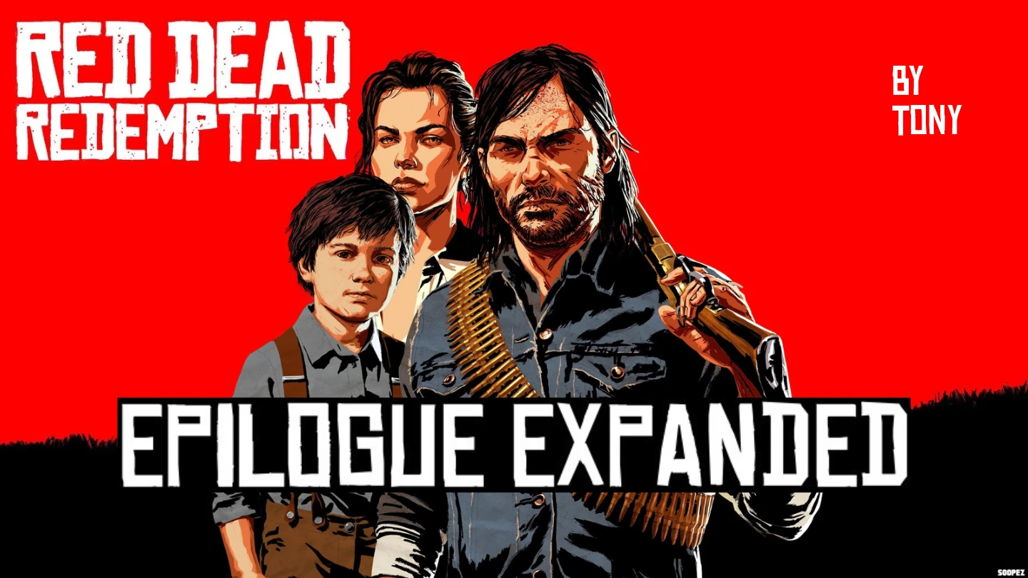 Creator artwork for Epilogue Expanded, the Red Dead Redemption 2 post-story progression mod.