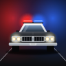 A BeamNG.drive police pursuit from the Undercover Wheelman gameplay overhaul.