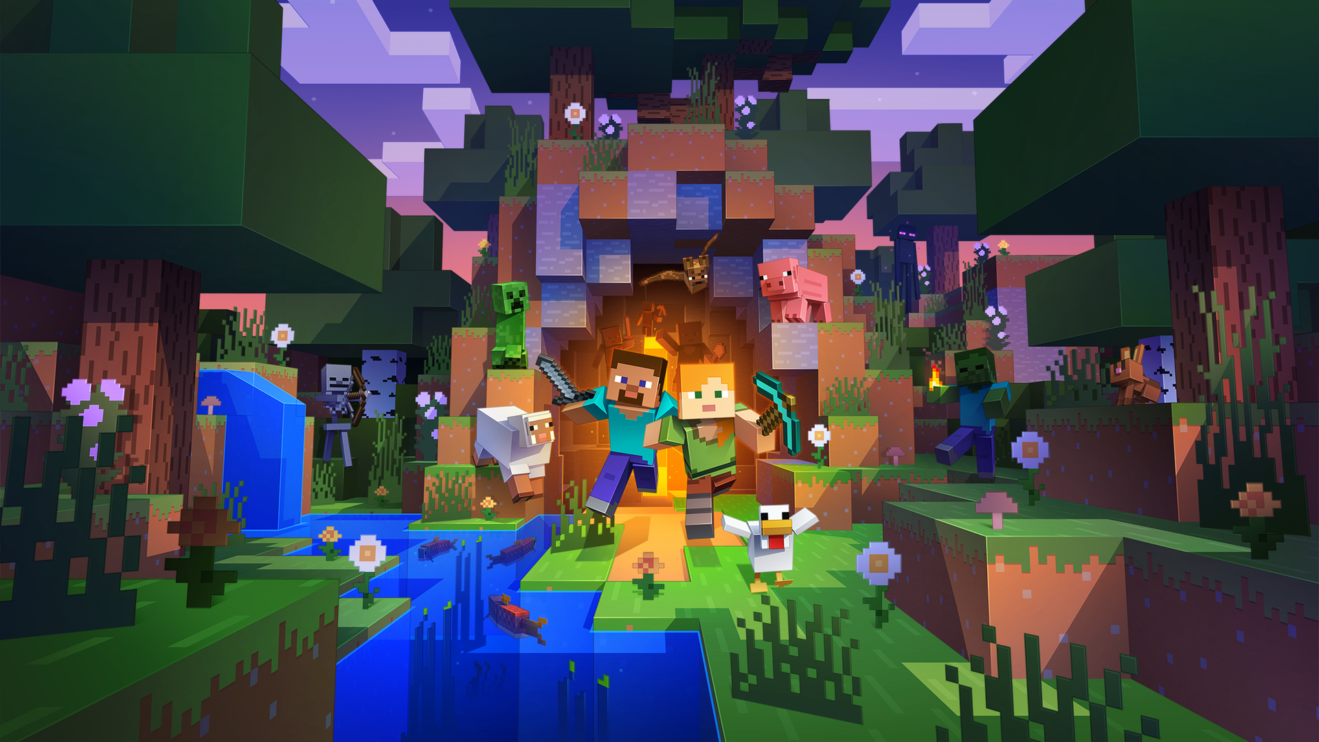 Minecraft: Java Edition official game artwork