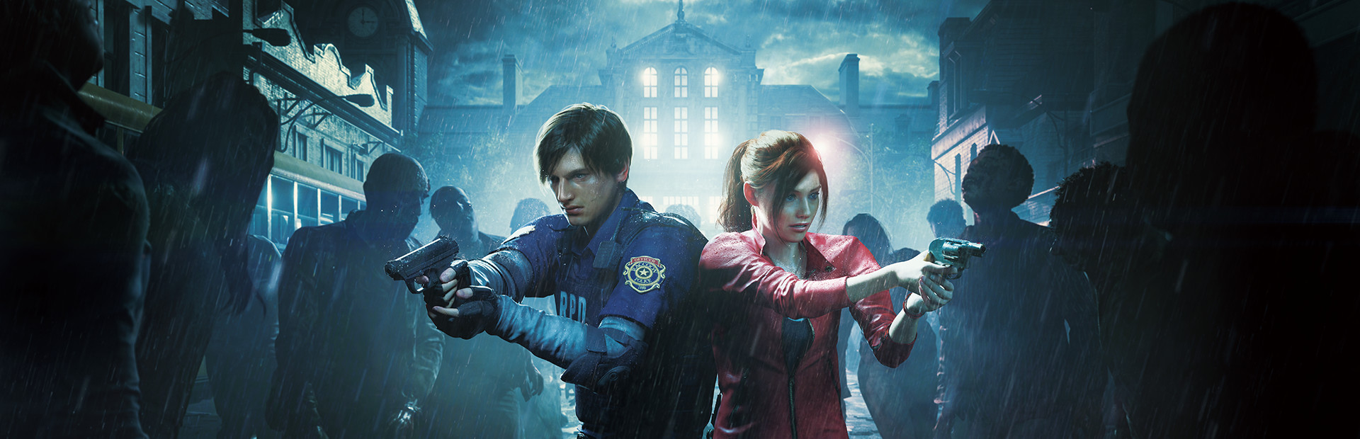 Resident Evil 2 (2019) official game artwork