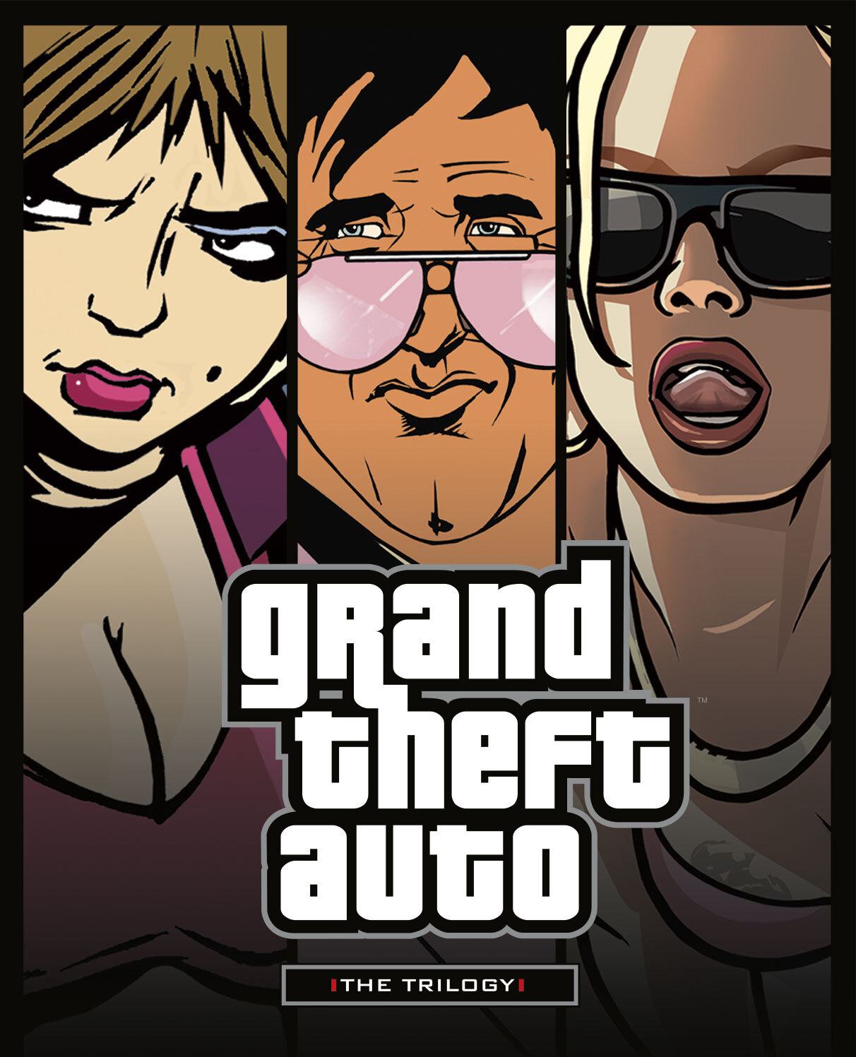 Grand Theft Auto: The Trilogy official game artwork